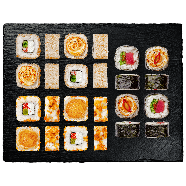 Сет Огонь (белый соус) (new) заказать в Шебекине — Доставка на дом и в ...