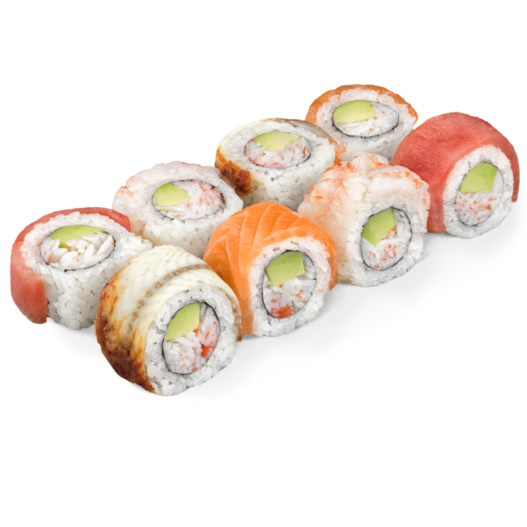 Ролл Микс вкуса 