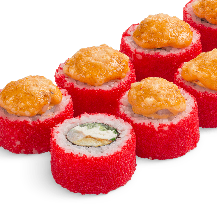 Ролл Киото (белый соус) заказать в Шахтах — Доставка на дом и в офис от ...